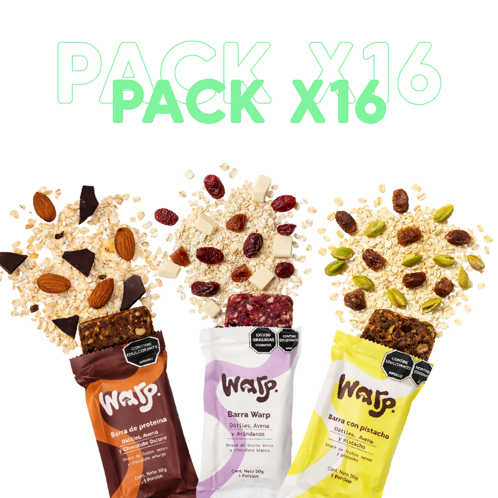 Warp Snacks Pack x16