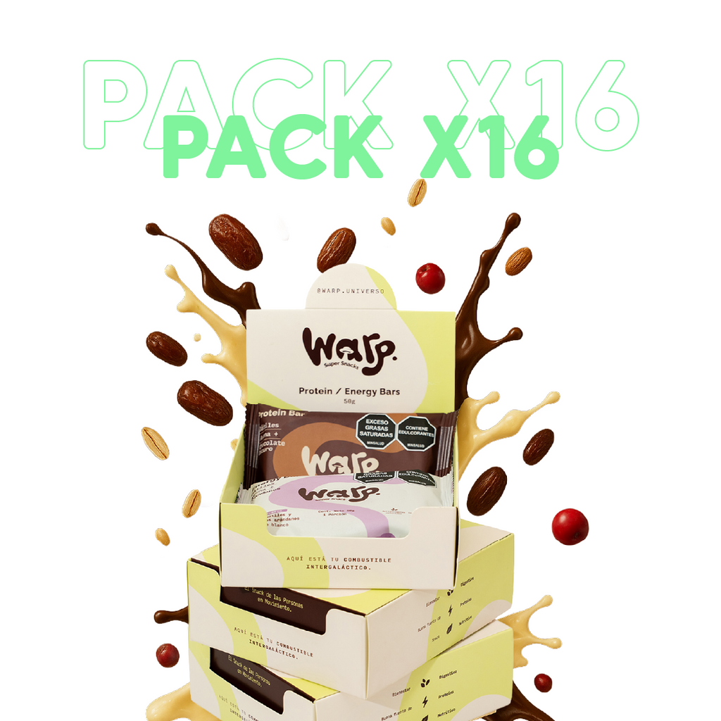 Warp Snacks Pack x16