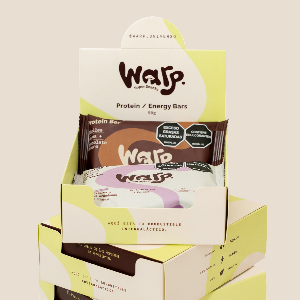 Warp Bars Pack x12 (Paga solo 10)