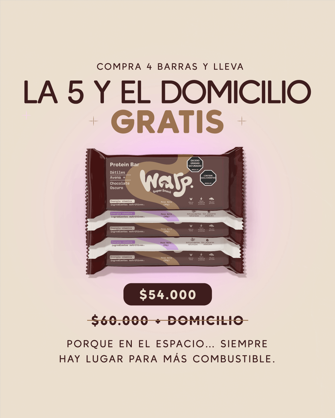 ¡Promo! Pack Lanzamiento 5x4