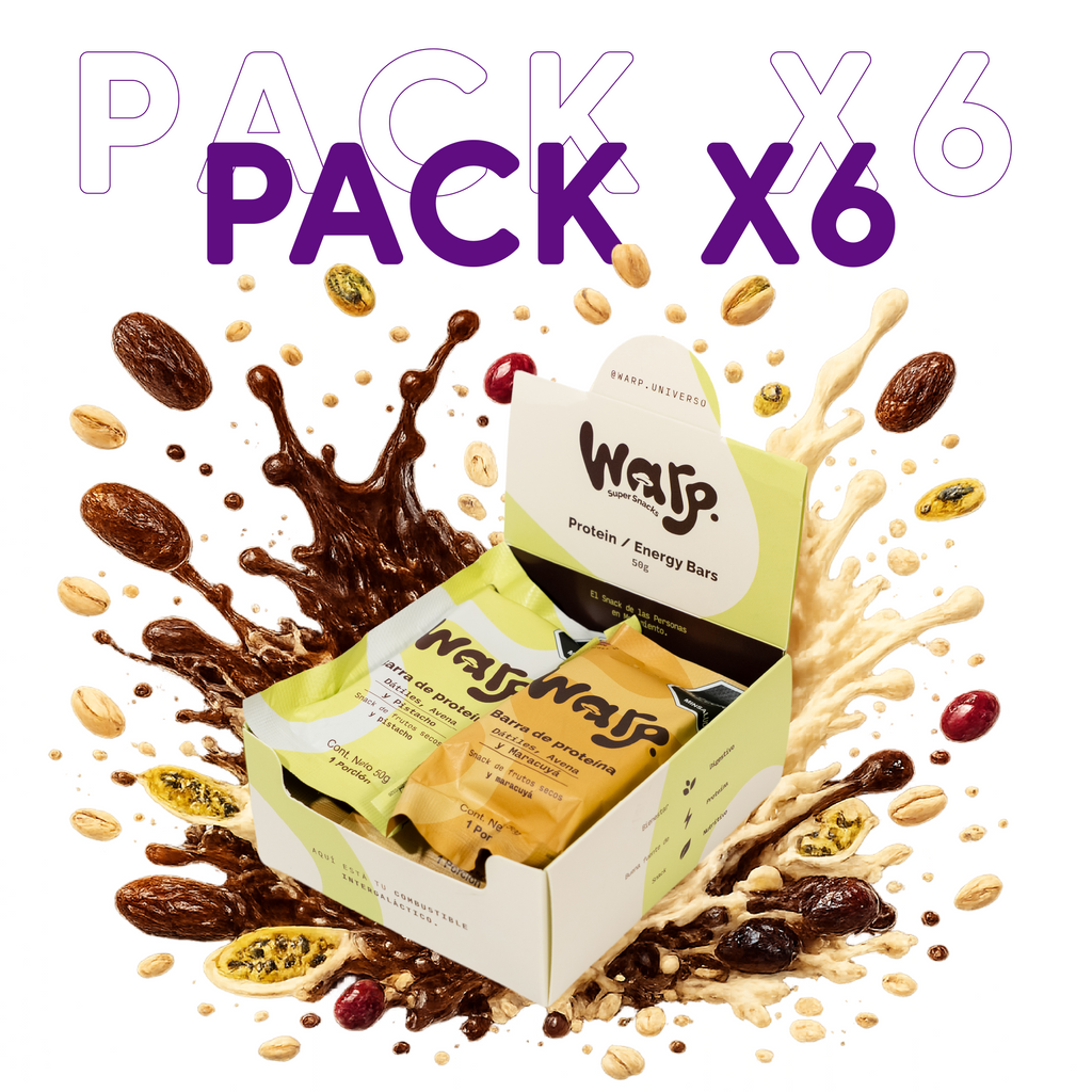 Warp Snacks Pack x6